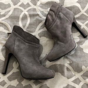 Women’s Gray Booties - Size 10